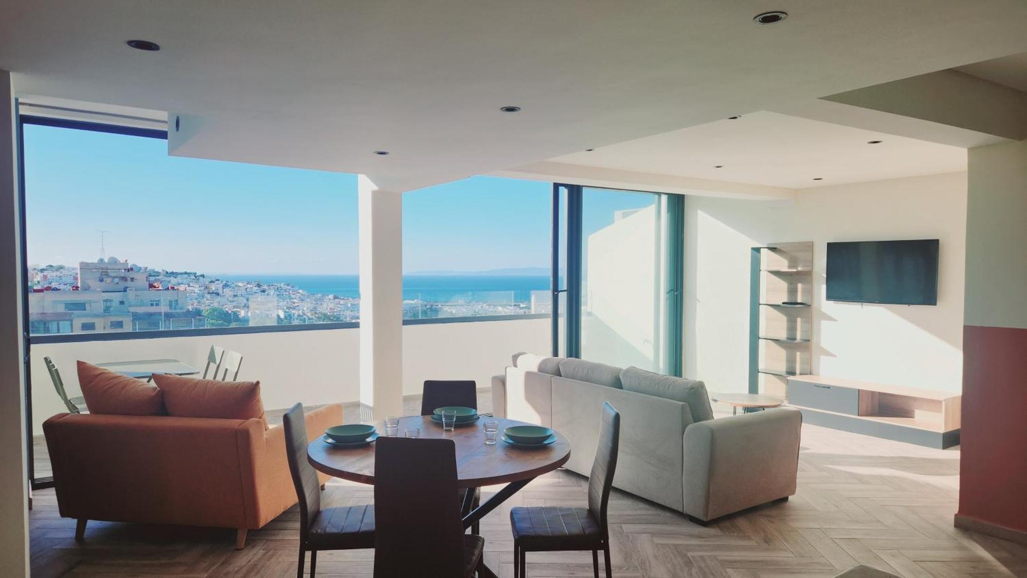Appartement Vue Sur Mer 탕헤르 외부 사진