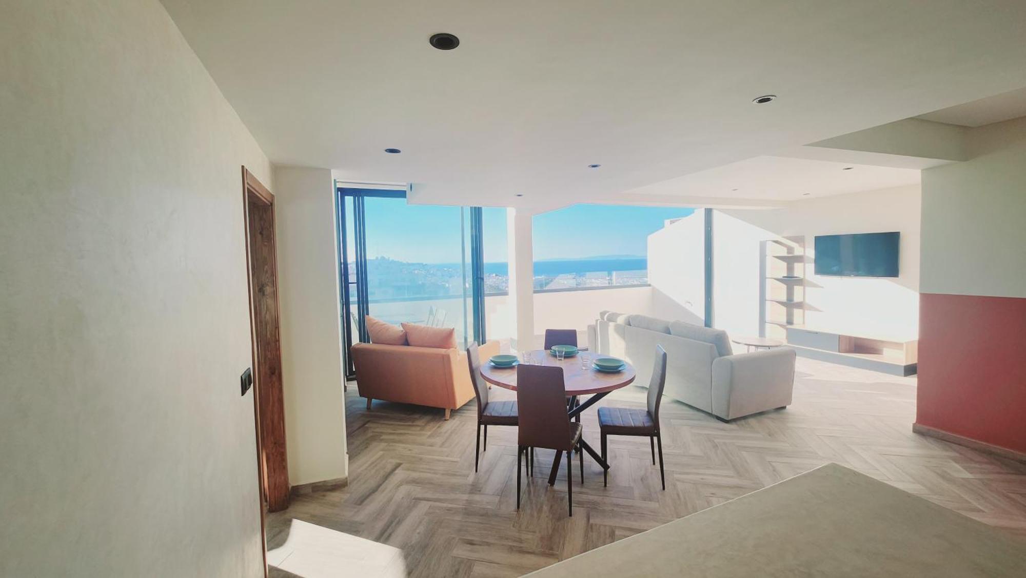 Appartement Vue Sur Mer 탕헤르 외부 사진