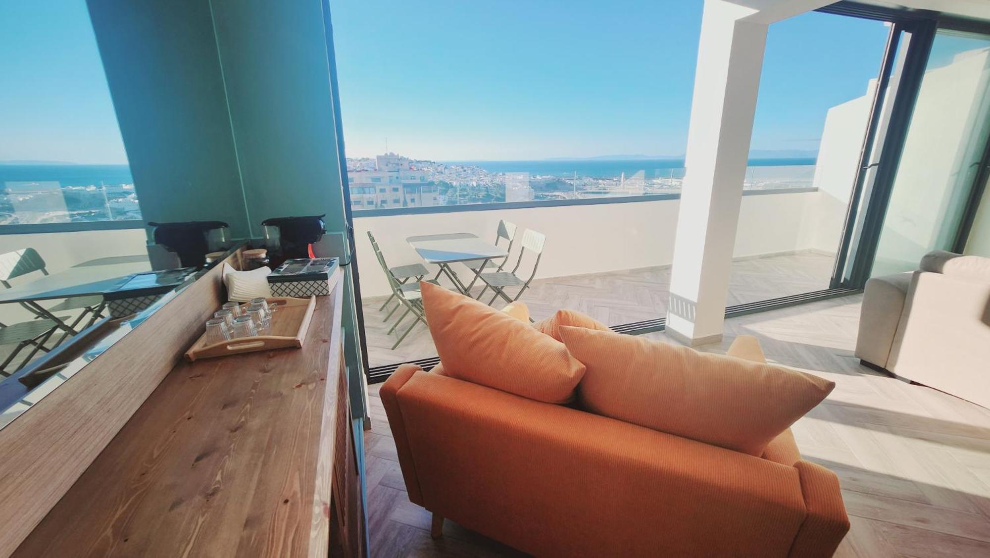 Appartement Vue Sur Mer 탕헤르 외부 사진