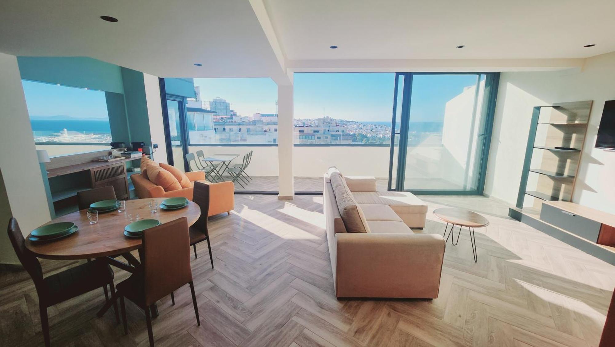 Appartement Vue Sur Mer 탕헤르 외부 사진