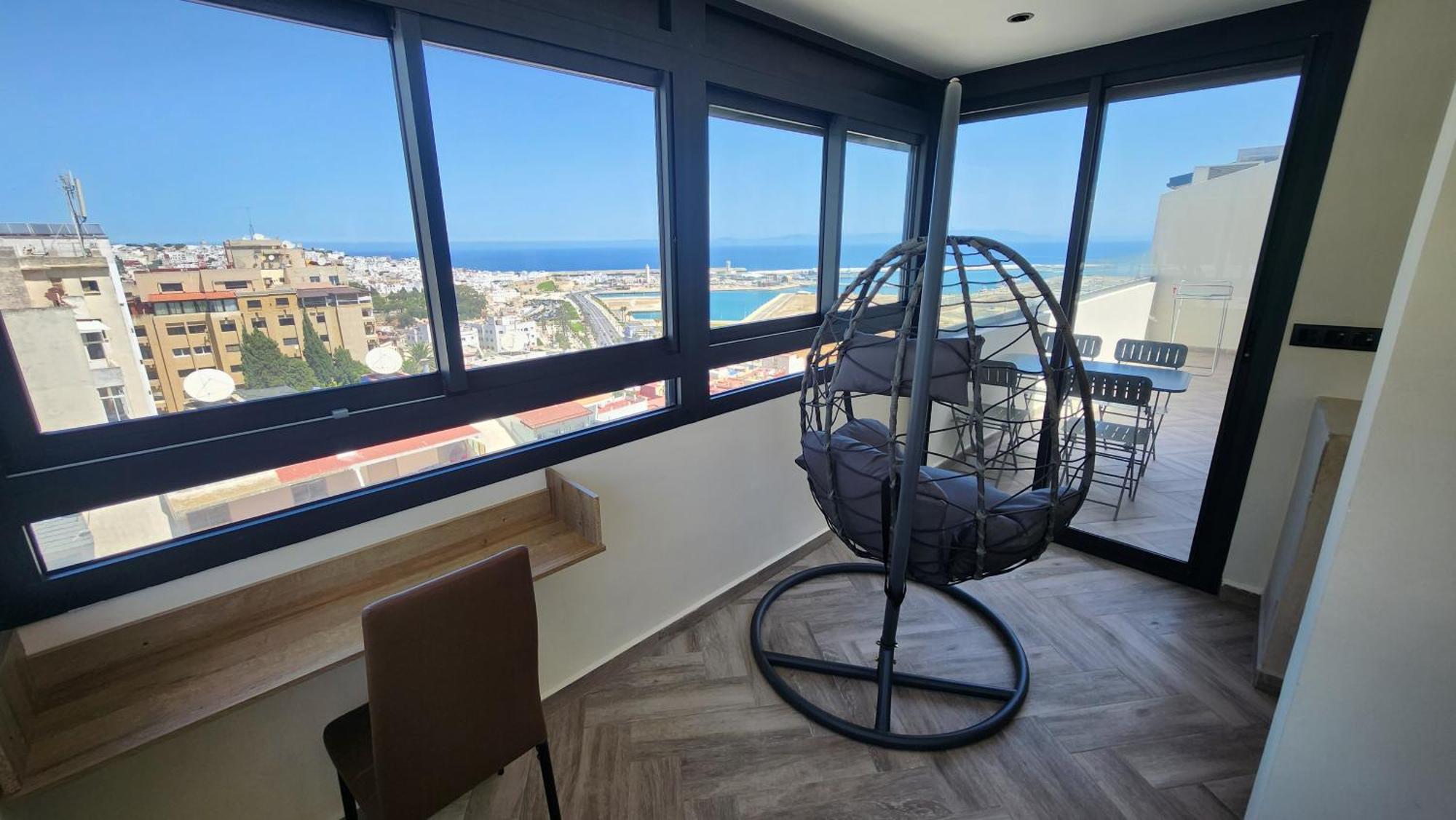 Appartement Vue Sur Mer 탕헤르 외부 사진